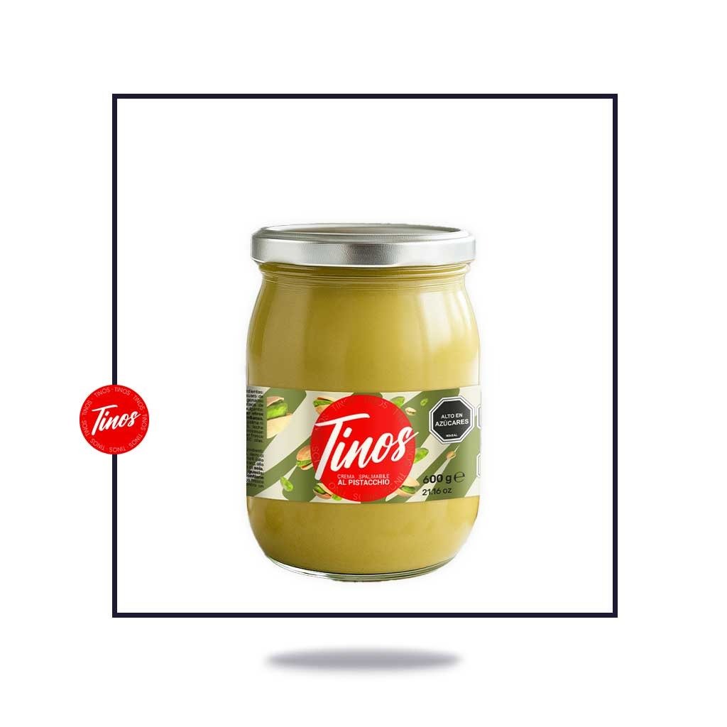 Crema untable pistacho 600gr - Cafeteros Chile