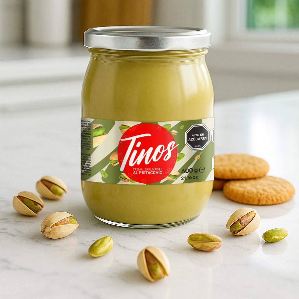 Crema untable pistacho 600gr - Cafeteros Chile