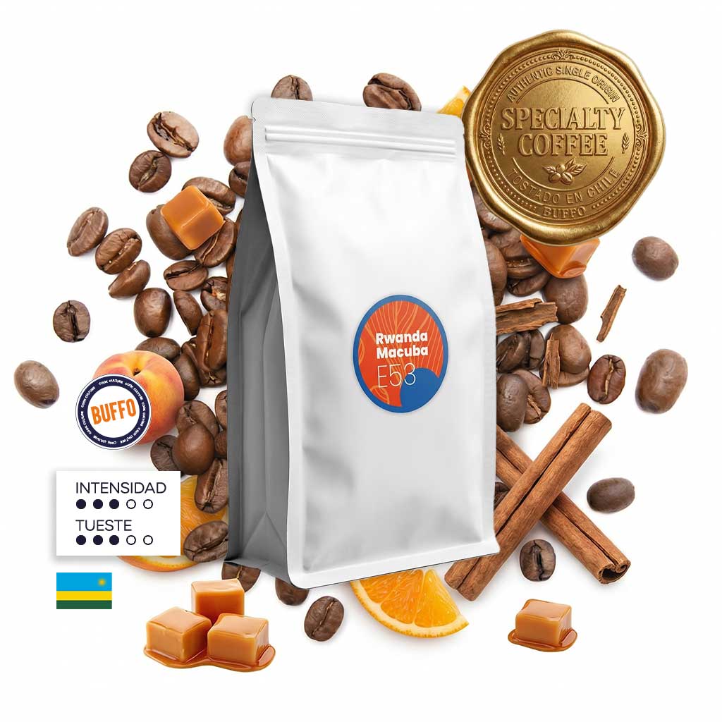 E53-Buffo Rwanda Macuba 250gr Grano