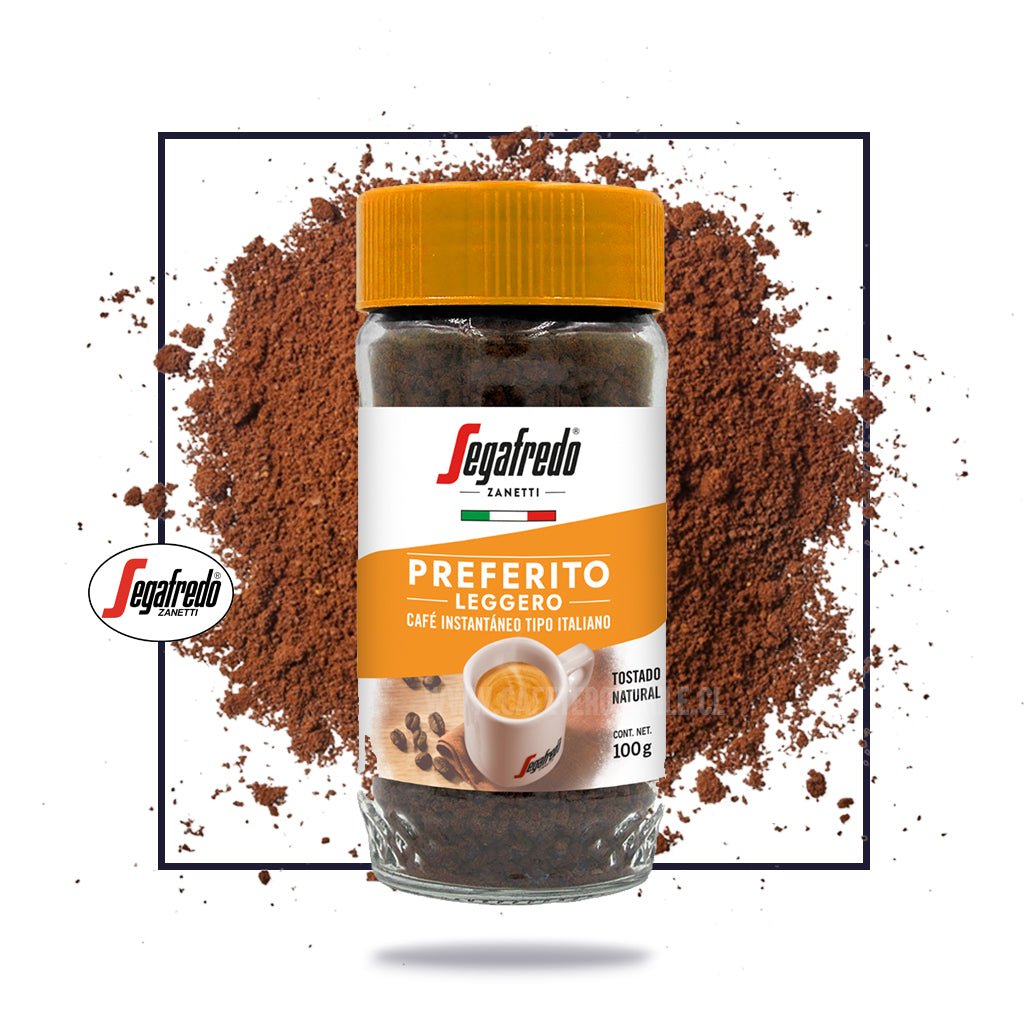 Frasco Café Preferito Leggero 100gr Soluble - Cafeteros Chile