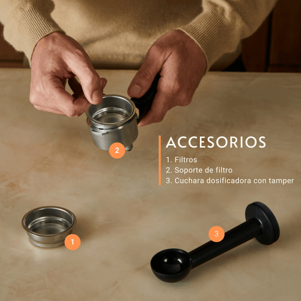 Cafetera Espresso Authentic Grey Krups