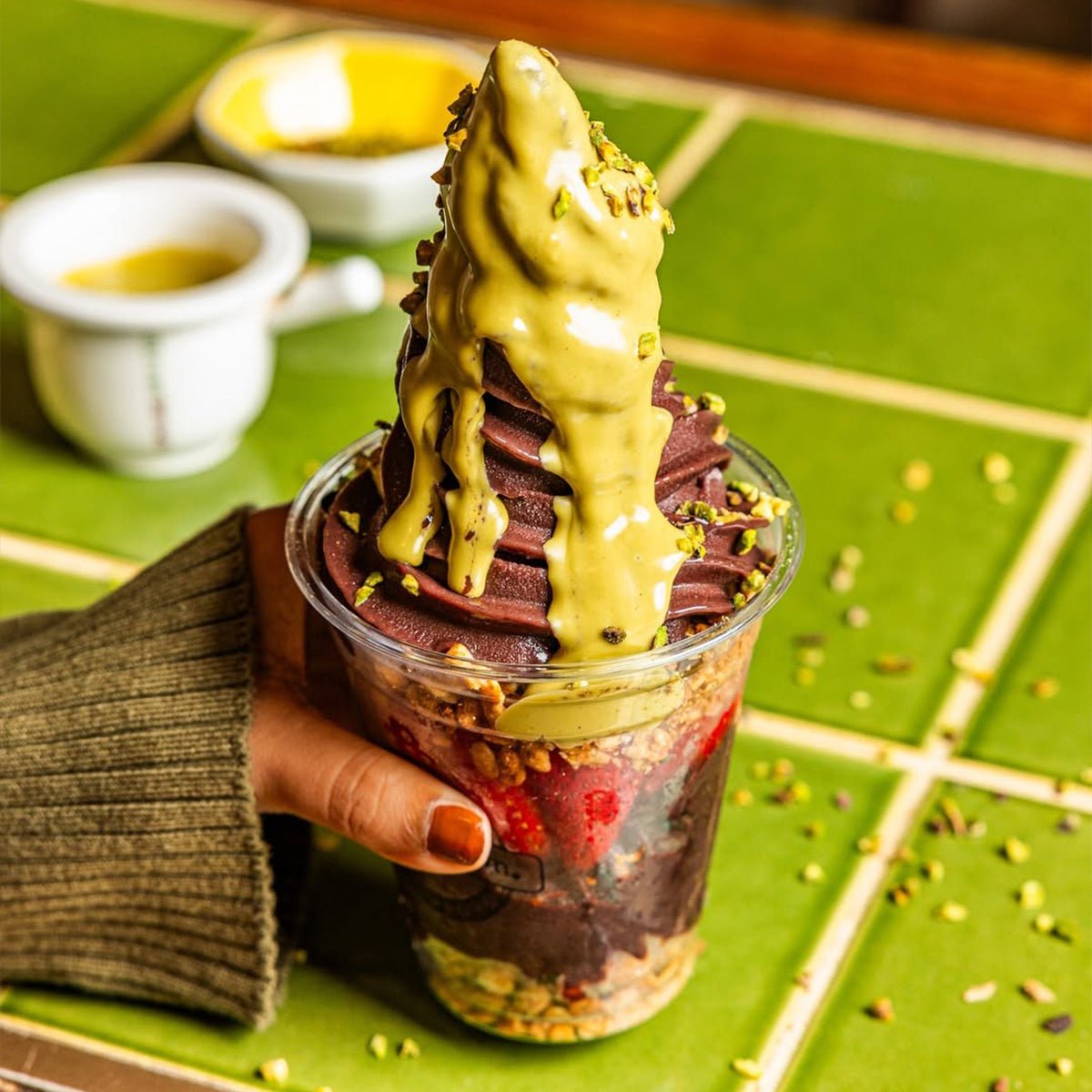 Pack x 12 Crema untable Pistacho 200gr - Cafeteros Chile