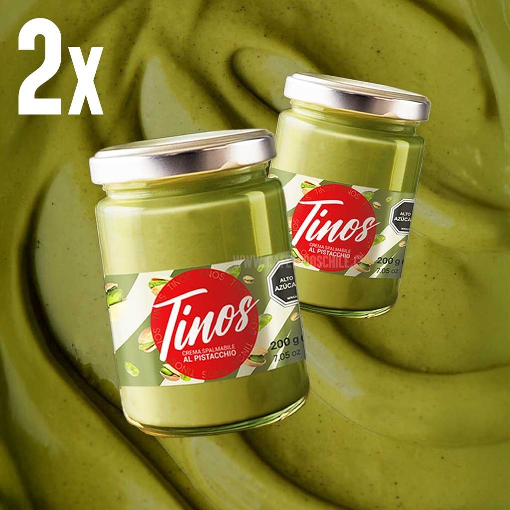 Pack 2x Crema Untable de Pistacho 200gr - Cafeteros Chile