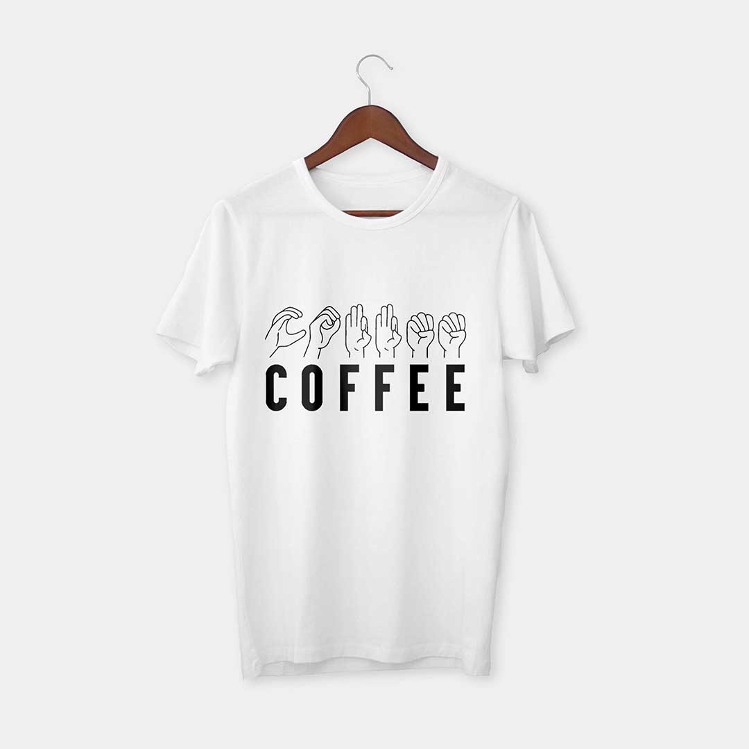 Polera Señas Blanca Manga Corta