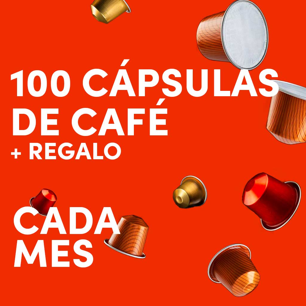 Suscripción de 100 Cápsulas Compatibles con Nespresso - Cafeteros Chile