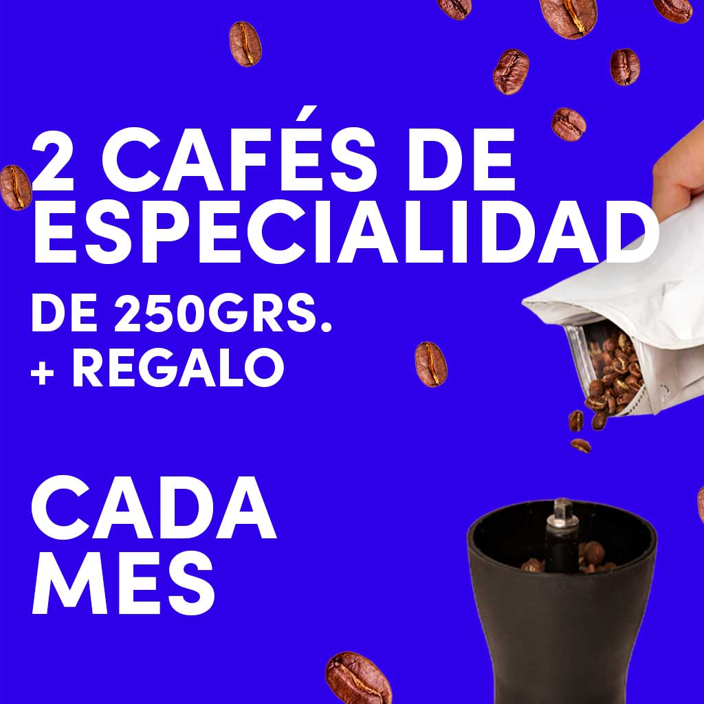 Suscripción de 500g de Café de Especialidad - Cafeteros Chile
