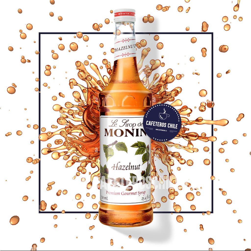 Syrup Monin Avellana 750ml - Cafeteros Chile