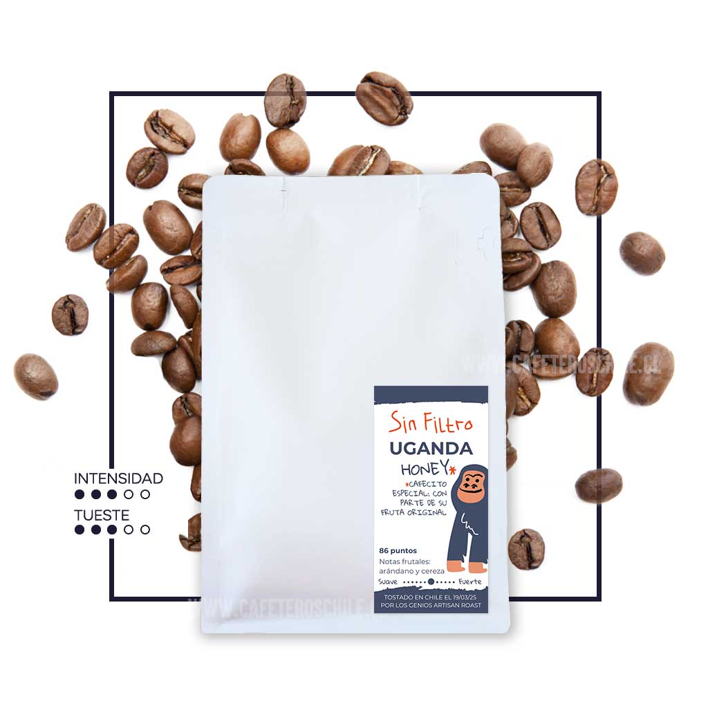 Uganda honey 250gr Grano - Cafeteros Chile
