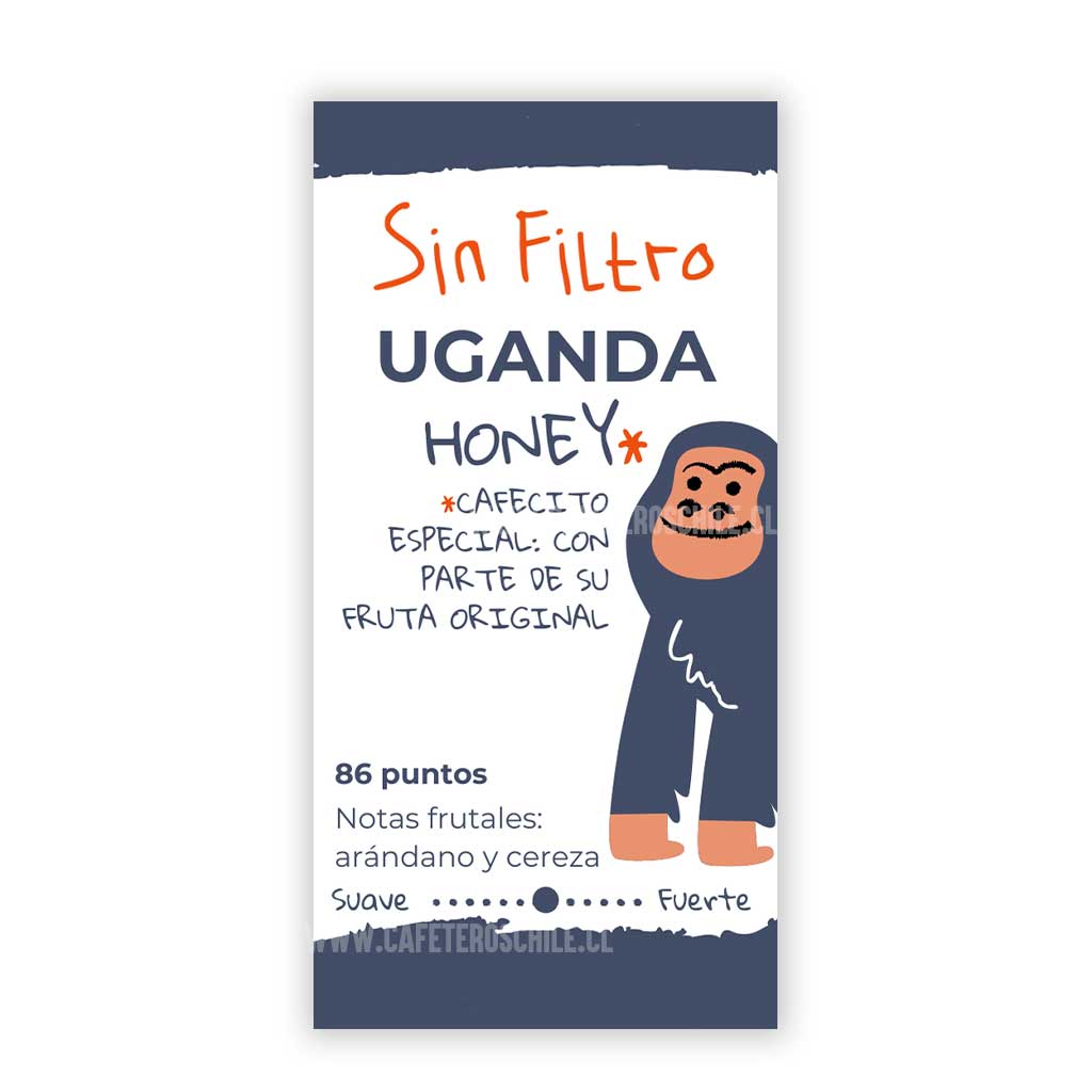 Uganda honey 250gr Grano - Cafeteros Chile