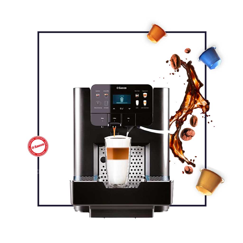 Máquina de café de cápsulas: Cafetera Saeco AREA OTC - Gesvending