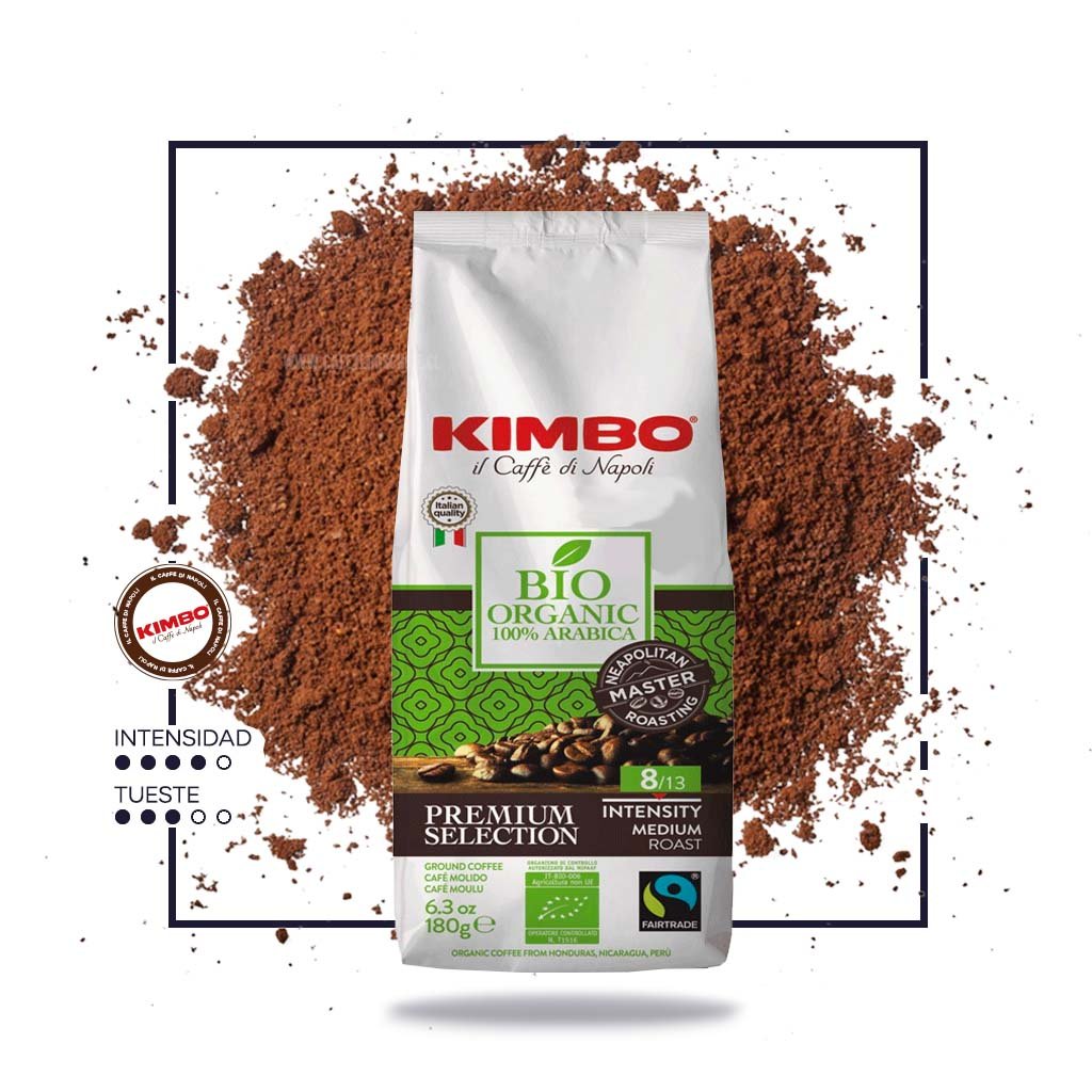 Bio Organic 180gr Molido - Cafeteros Chile