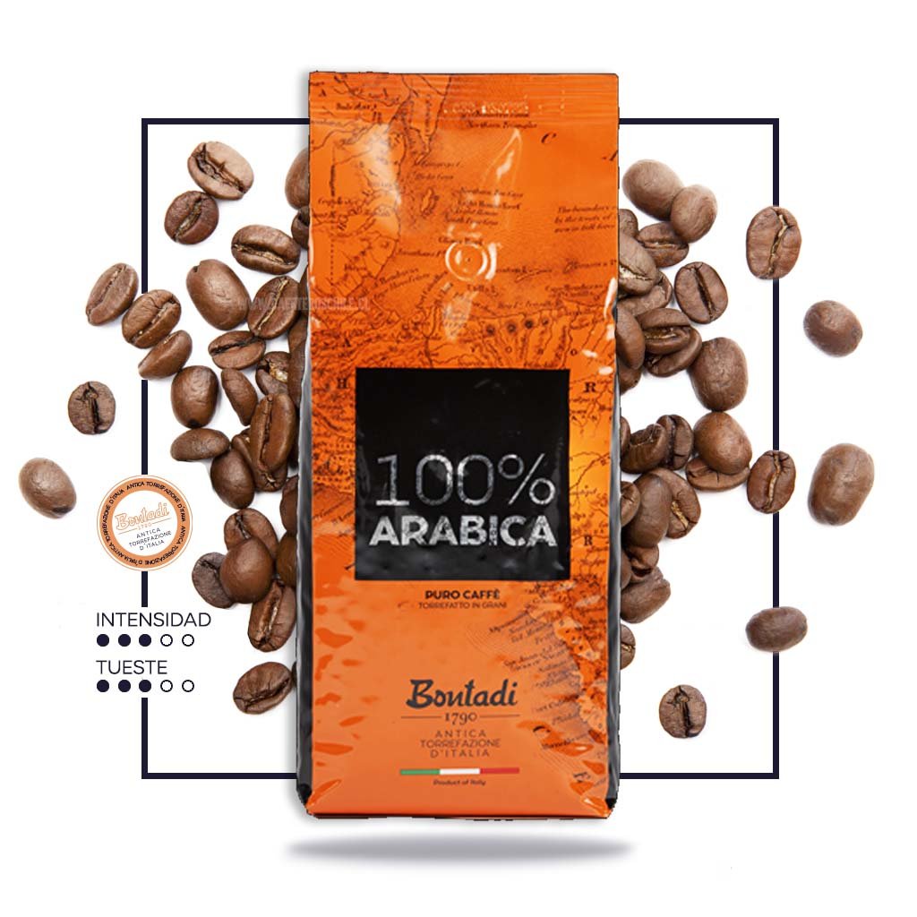 Bontadi 100% Arábica 1kg grano - Cafeteros Chile