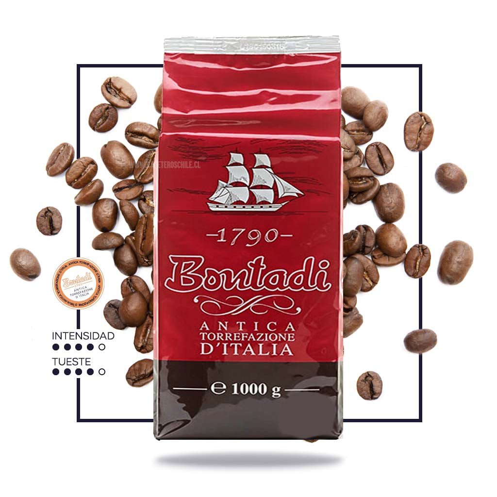 Bontadi Rossa 1kg Grano - Cafeteros Chile