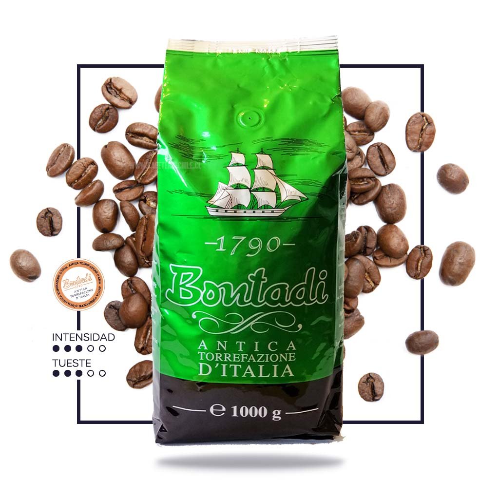 Bontadi Verde 1kg Grano - Cafeteros Chile