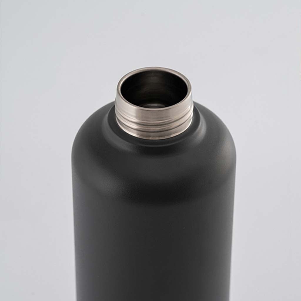 Botella térmica negra 1lt - Cafeteros Chile