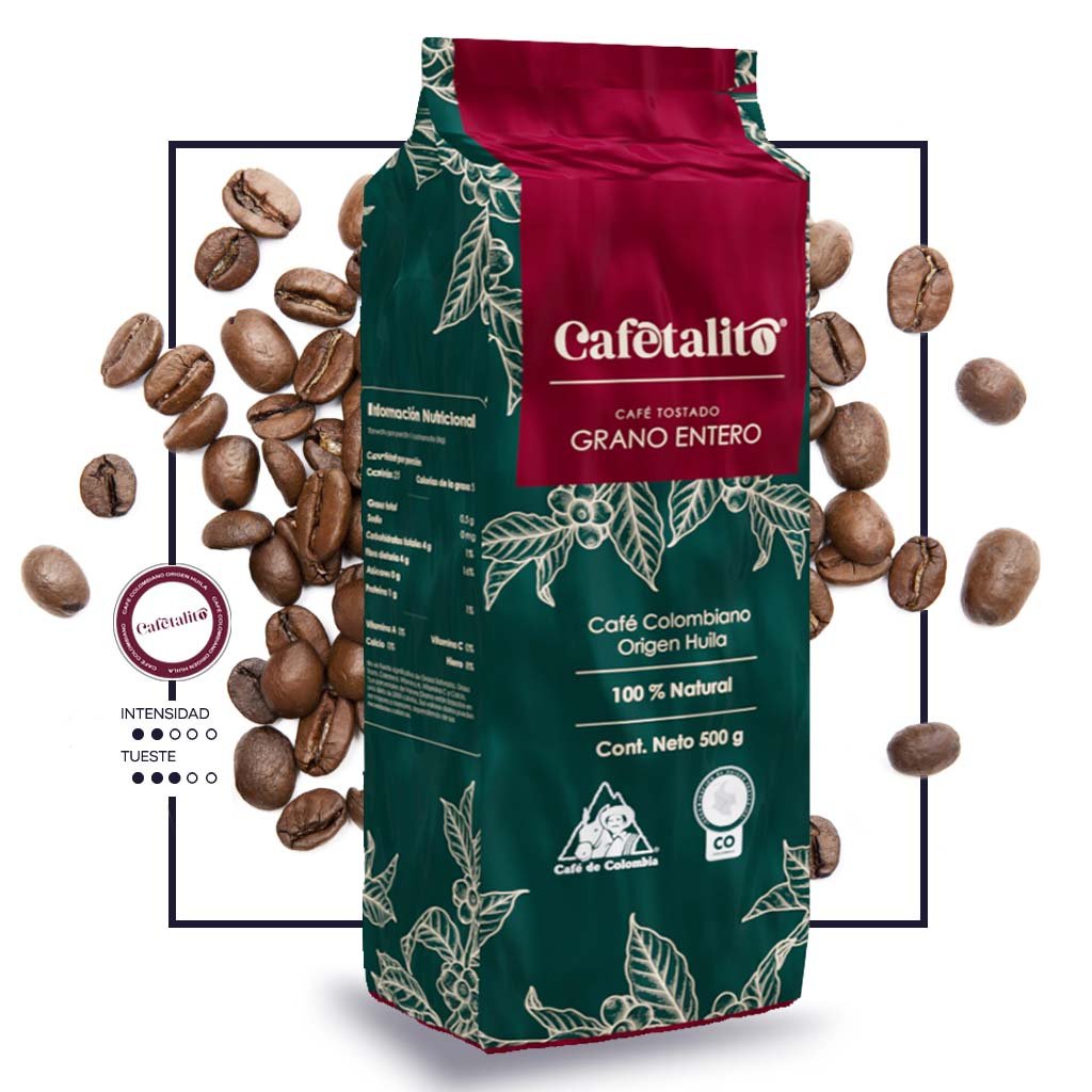 Cafetalito 2kg Grano - Cafeteros Chile