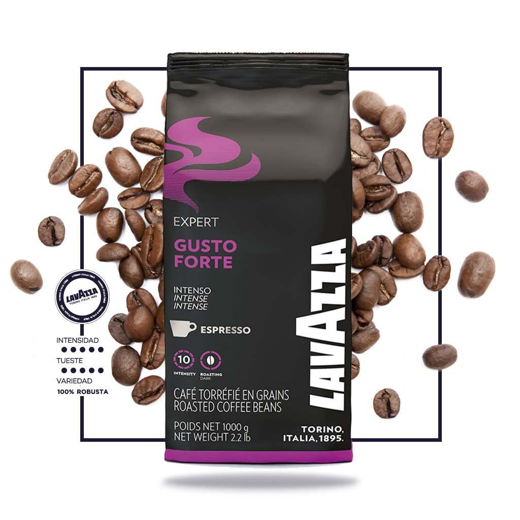 Lavazza Gusto Forte 1 kg Grano Entero