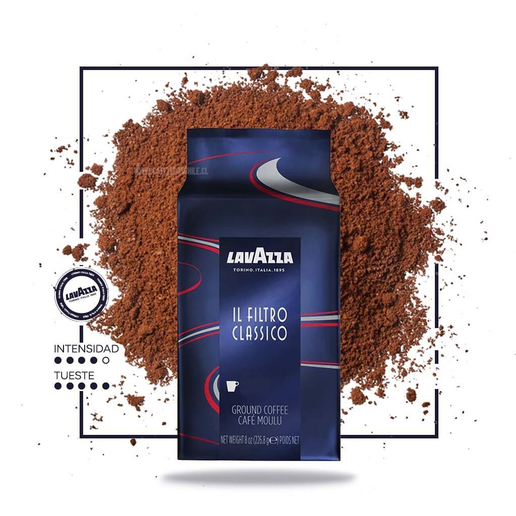 Il Filtro Classico 226gr Molido Lavazza - Cafeteros Chile