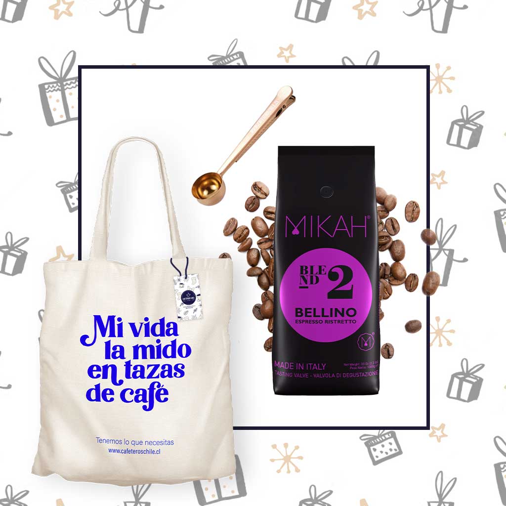 Pack regalo Mikah grano N2 - Cafeteros Chile
