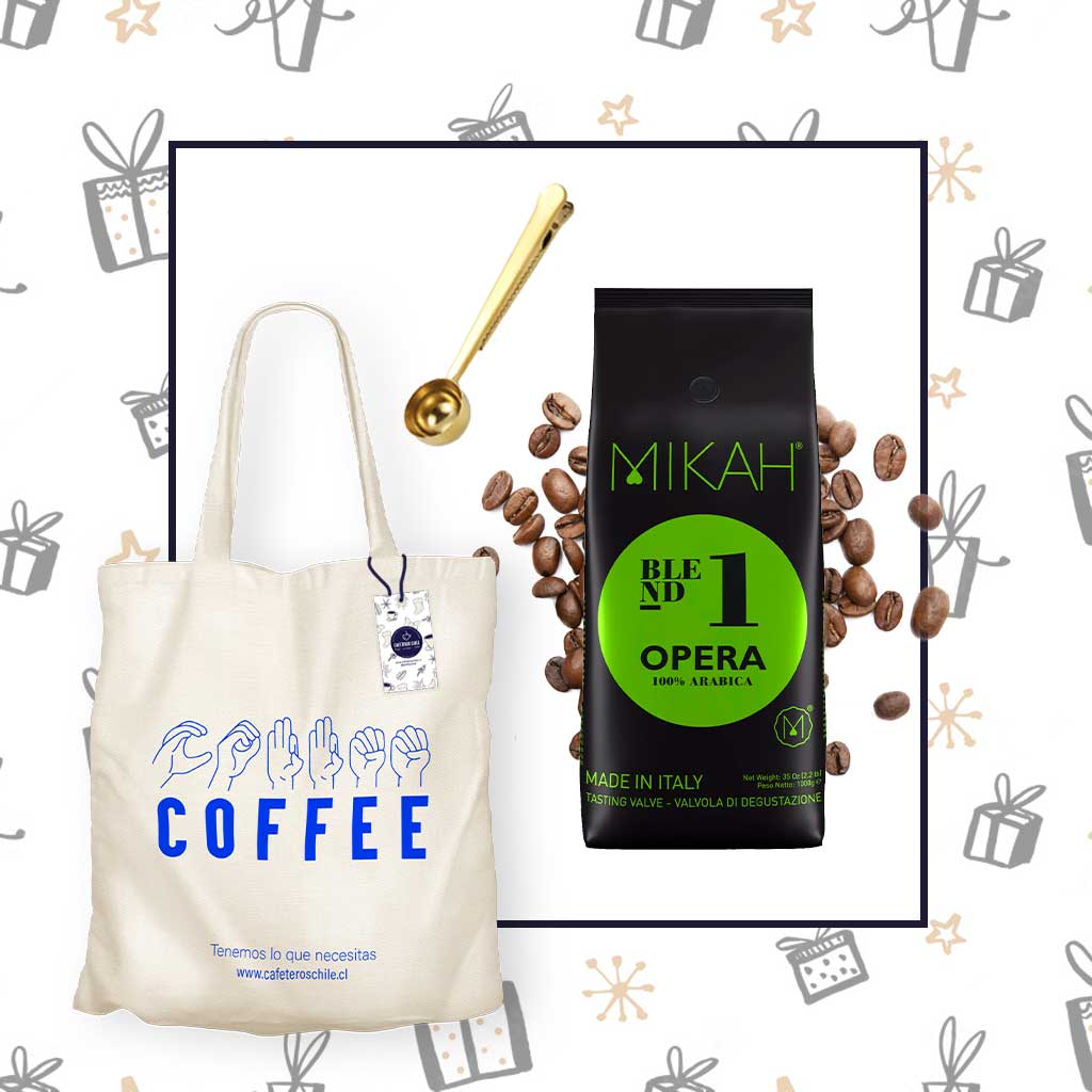 Pack regalo N1 Mikah grano - Cafeteros Chile