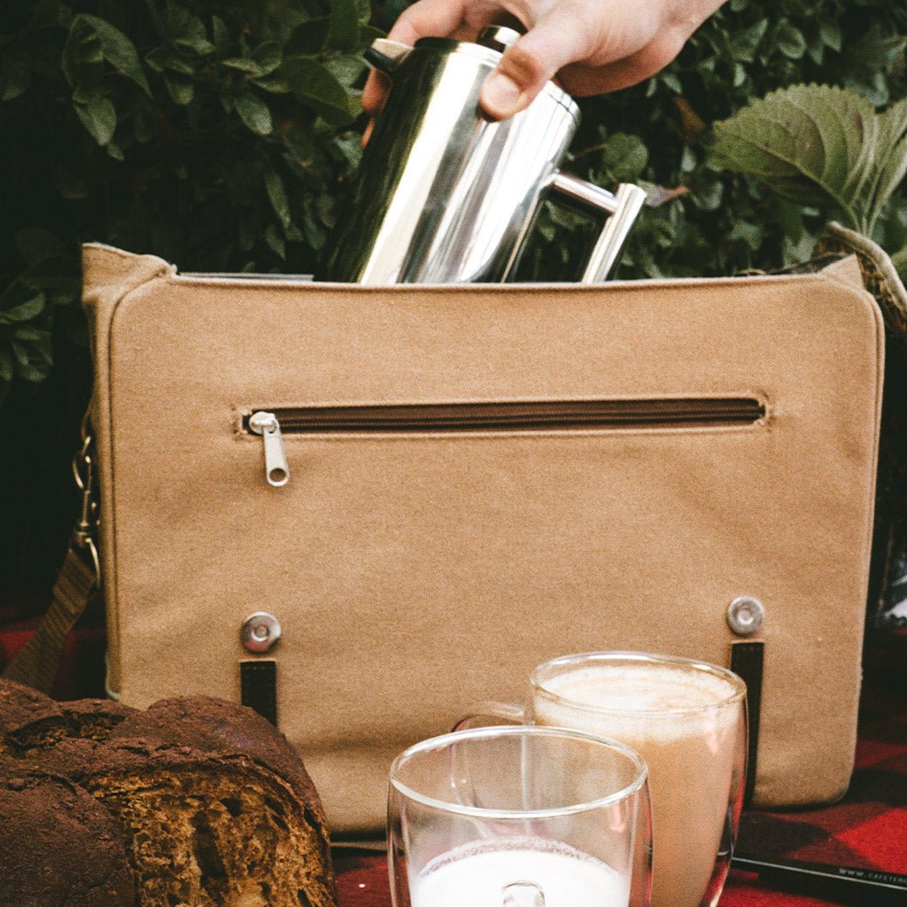 Prensa Francesa Metálica Silver 800ml - Cafeteros Chile