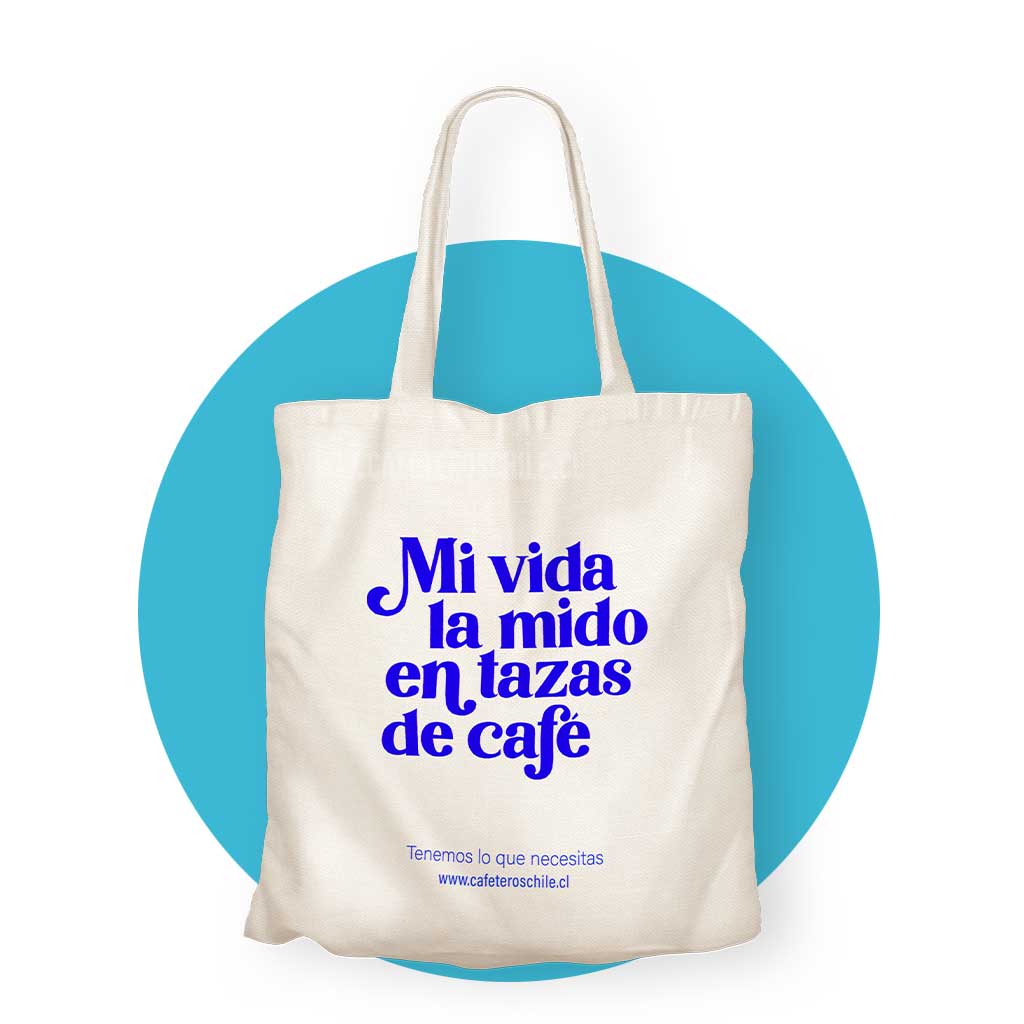 Tote bag Mi vida - Cafeteros Chile